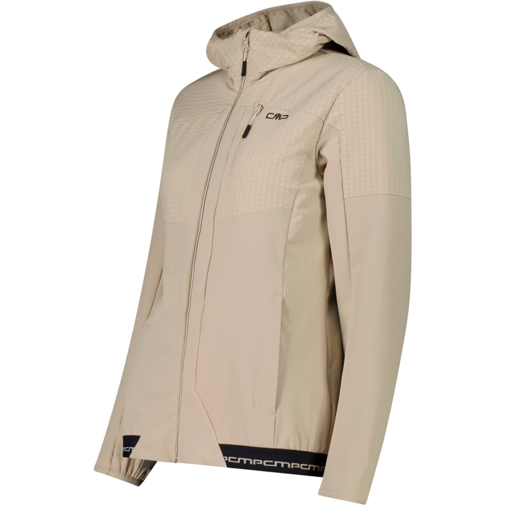 Cmp forro polar mujer WOMAN JACKET FIX HOOD vista detalle