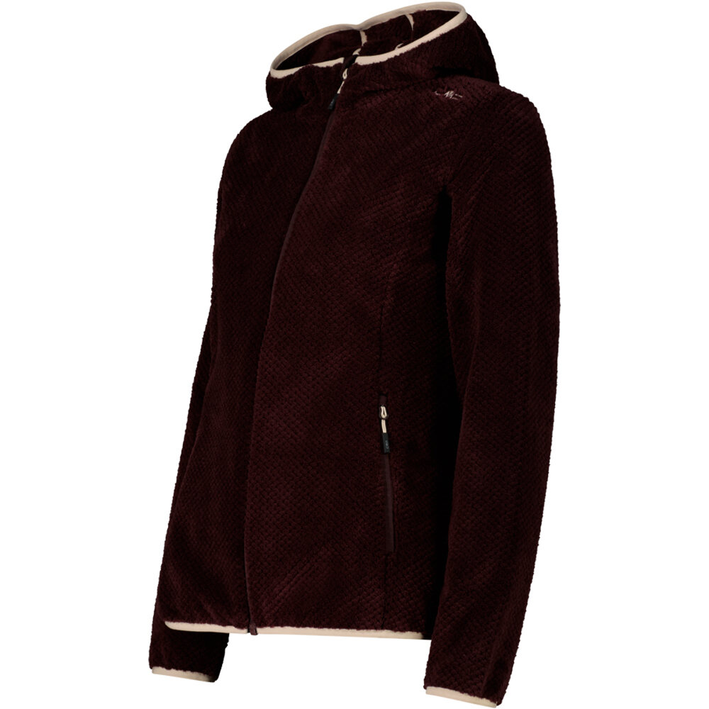 Cmp forro polar mujer WOMAN JACKET FIX HOOD vista detalle
