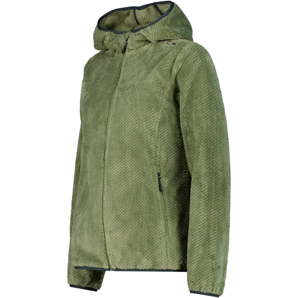 Cmp forro polar mujer WOMAN JACKET FIX HOOD vista detalle