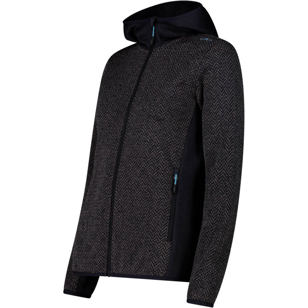 Cmp forro polar mujer WOMAN JACKET FIX HOOD vista detalle