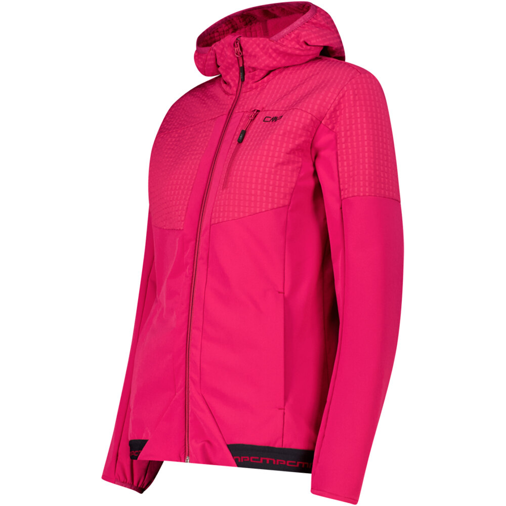 Cmp forro polar mujer WOMAN JACKET FIX HOOD vista detalle