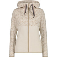 Cmp forro polar mujer WOMAN JACKET FIX HOOD vista frontal