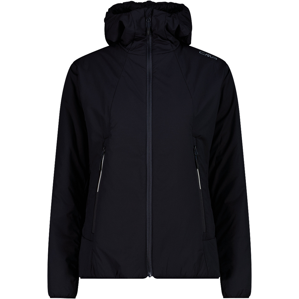 Cmp forro polar mujer WOMAN JACKET FIX HOOD vista frontal