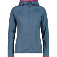 Cmp forro polar mujer WOMAN JACKET FIX HOOD vista frontal