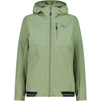 Cmp forro polar mujer WOMAN JACKET FIX HOOD vista frontal