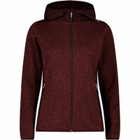 Cmp forro polar mujer WOMAN JACKET FIX HOOD vista frontal