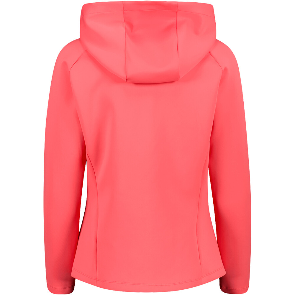 Cmp forro polar mujer WOMAN JACKET FIX HOOD vista trasera