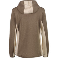 Cmp forro polar mujer WOMAN JACKET FIX HOOD vista trasera