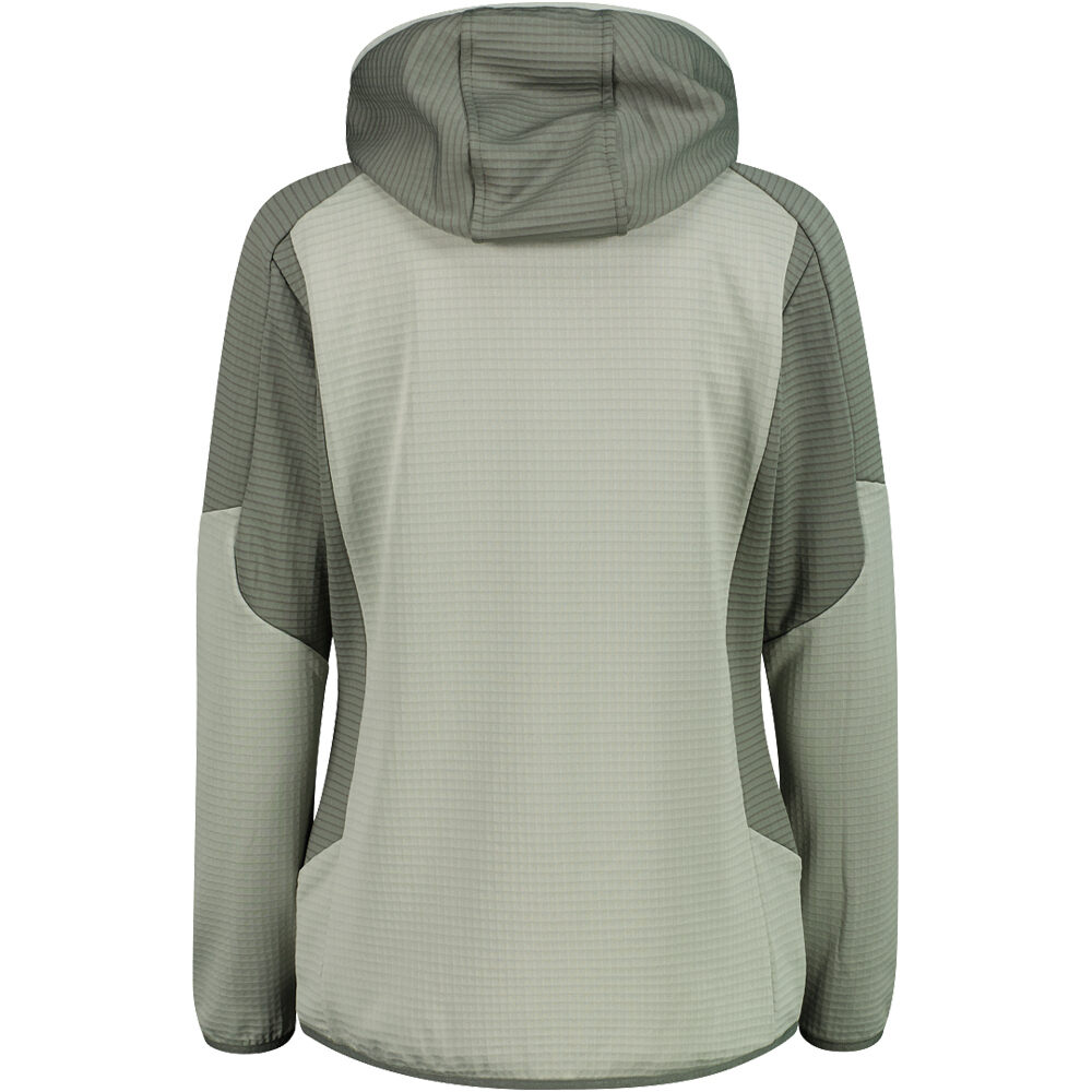 Cmp forro polar mujer WOMAN JACKET FIX HOOD vista trasera