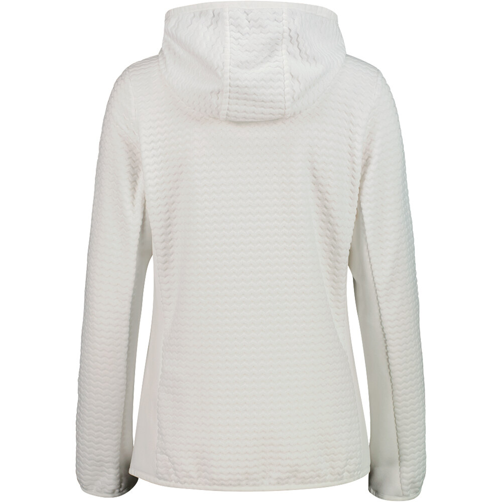 Cmp forro polar mujer WOMAN JACKET FIX HOOD vista trasera