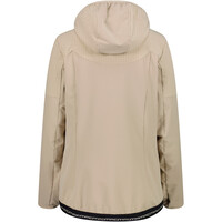 Cmp forro polar mujer WOMAN JACKET FIX HOOD vista trasera
