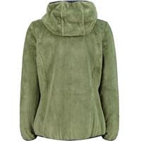 Cmp forro polar mujer WOMAN JACKET FIX HOOD vista trasera