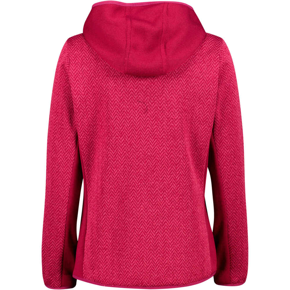 Cmp forro polar mujer WOMAN JACKET FIX HOOD vista trasera