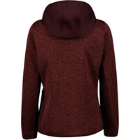 Cmp forro polar mujer WOMAN JACKET FIX HOOD vista trasera