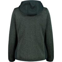 Cmp forro polar mujer WOMAN JACKET FIX HOOD vista trasera