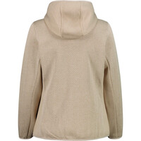 Cmp forro polar mujer WOMAN JACKET FIX HOOD vista trasera