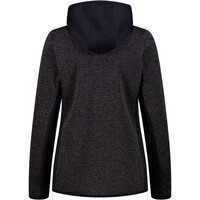 Cmp forro polar mujer WOMAN JACKET FIX HOOD vista trasera