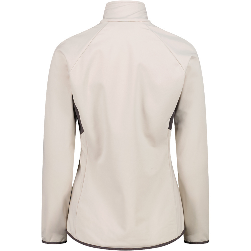 Cmp forro polar mujer WOMAN JACKET HYBRID vista trasera