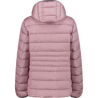 Cmp forro polar mujer WOMAN JACKET ZIP HOOD vista trasera