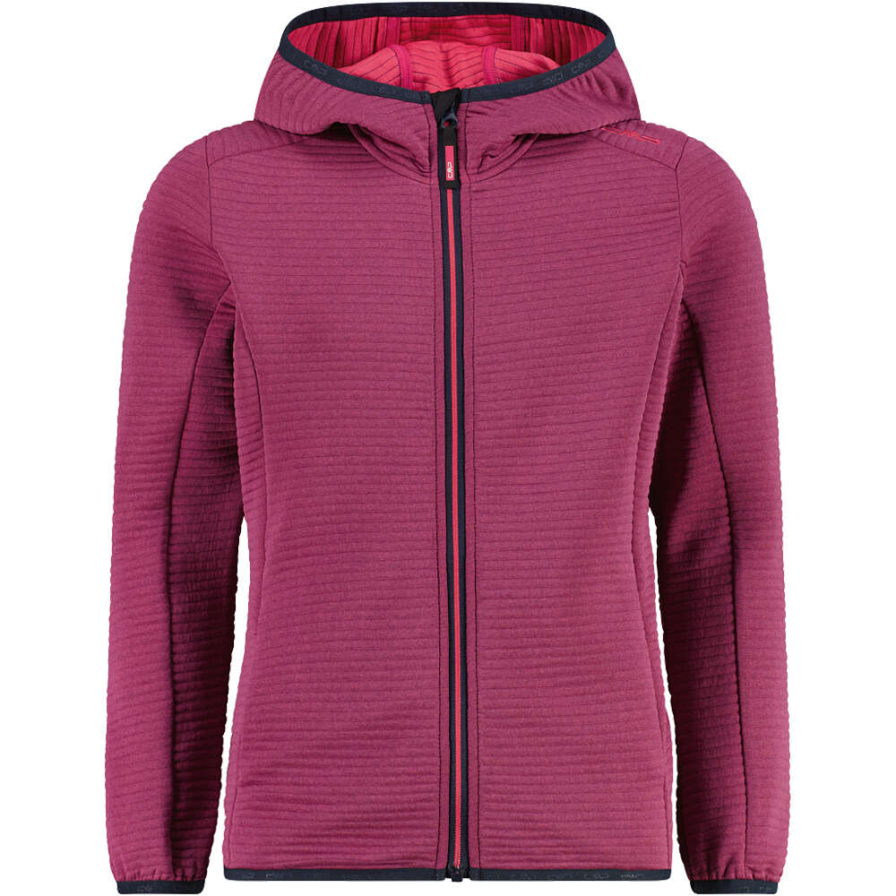 Cmp forro polar niño KID G FIX HOOD JACKET vista frontal