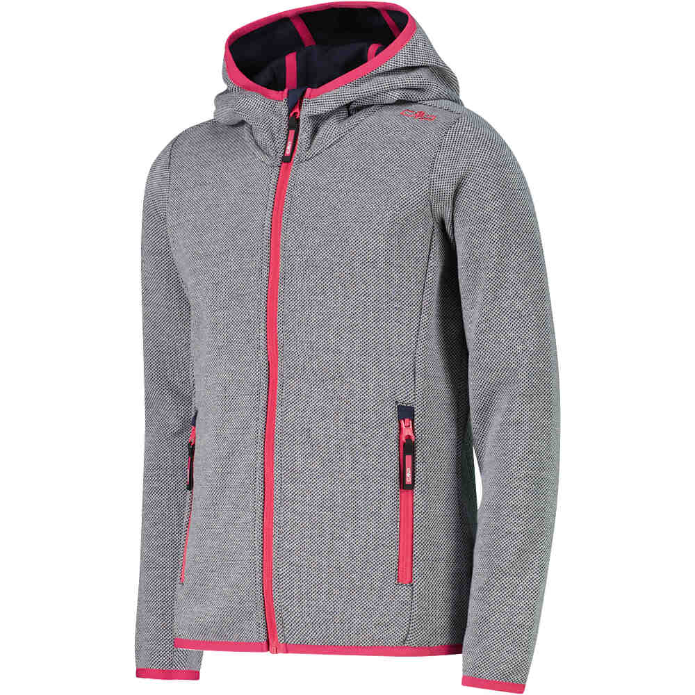 Cmp forro polar niño KID G JACKET FIX HOOD vista detalle