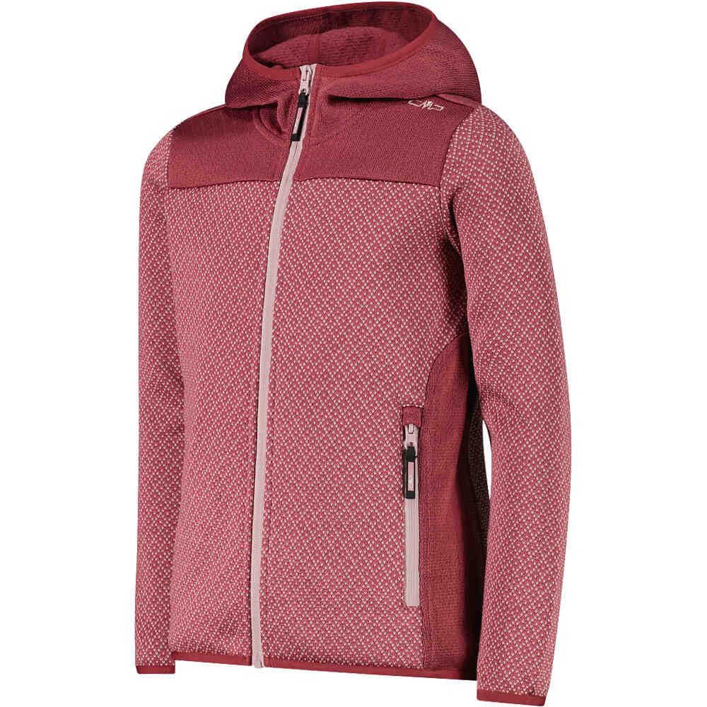 Cmp forro polar niño KID G JACKET FIX HOOD vista detalle