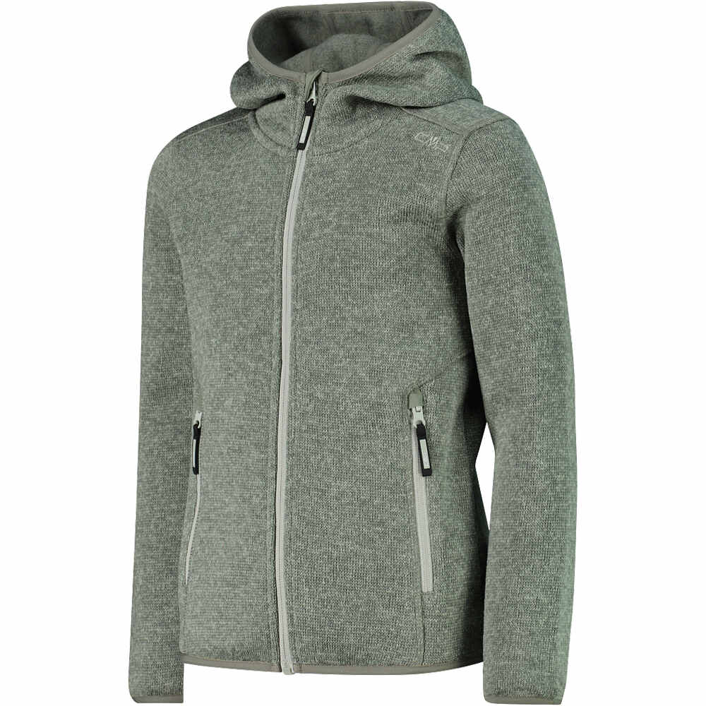 Cmp forro polar niño KID G JACKET FIX HOOD vista detalle
