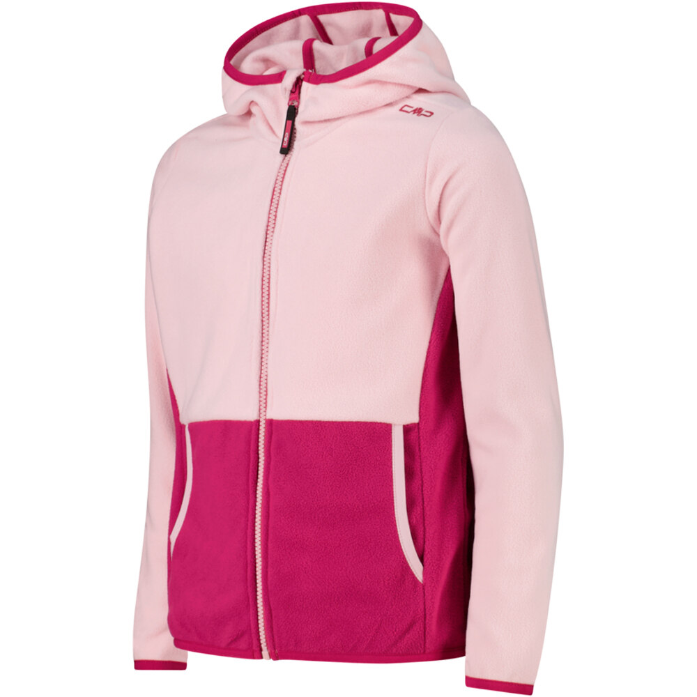 Cmp forro polar niño KID G JACKET FIX HOOD vista detalle