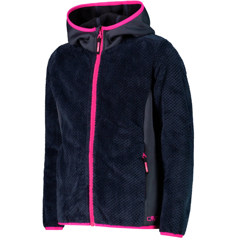 Cmp forro polar niño KID G JACKET FIX HOOD vista detalle