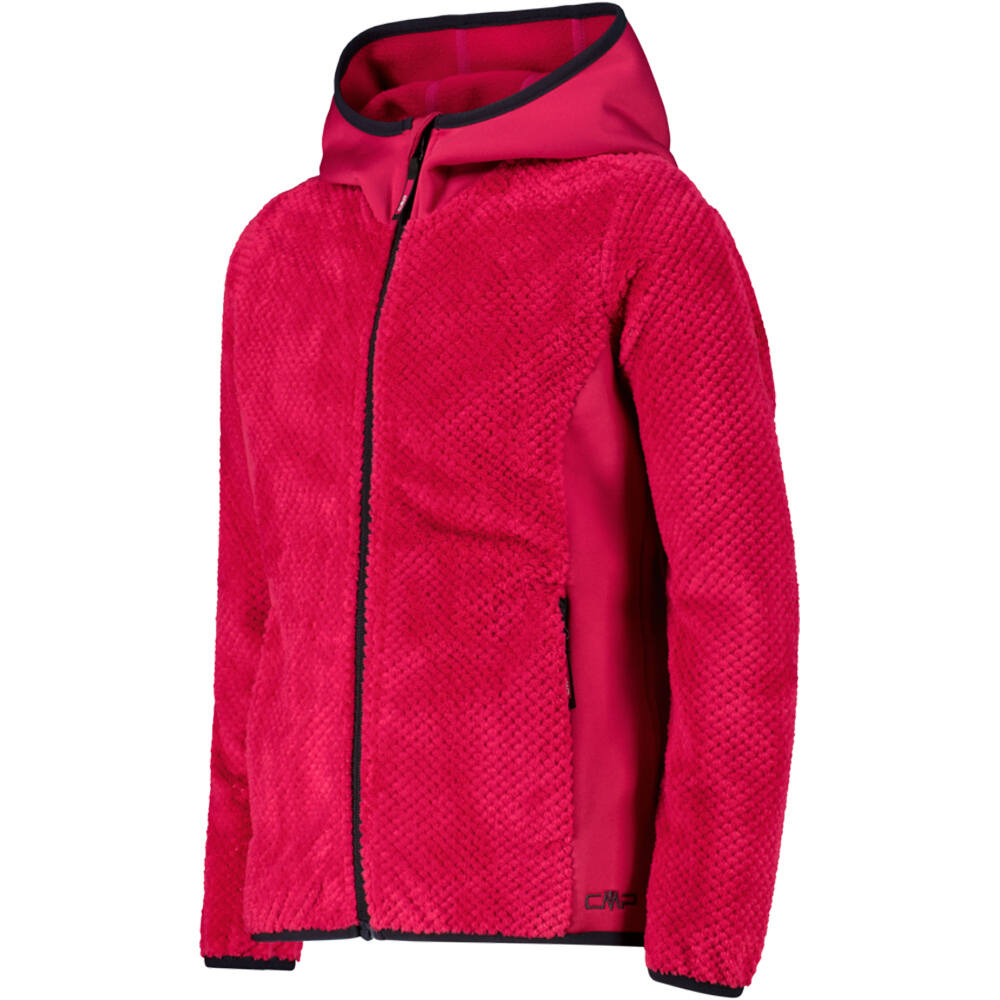 Cmp forro polar niño KID G JACKET FIX HOOD vista detalle