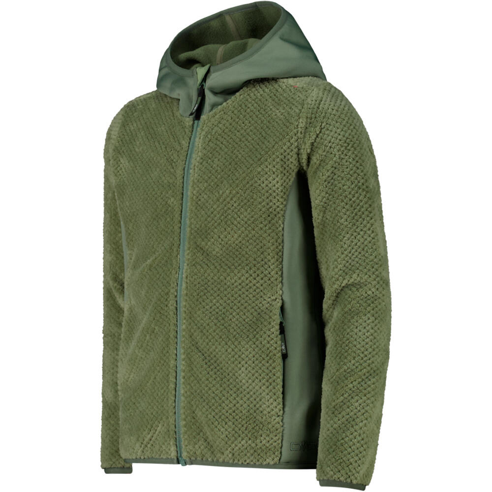 Cmp forro polar niño KID G JACKET FIX HOOD vista detalle