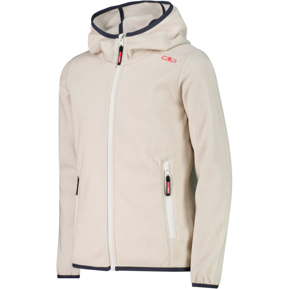 Cmp forro polar niño KID G JACKET FIX HOOD vista detalle