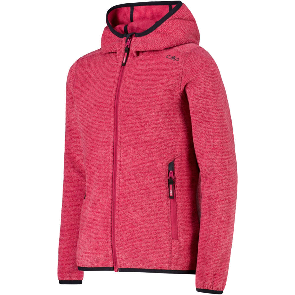 Cmp forro polar niño KID G JACKET FIX HOOD vista detalle