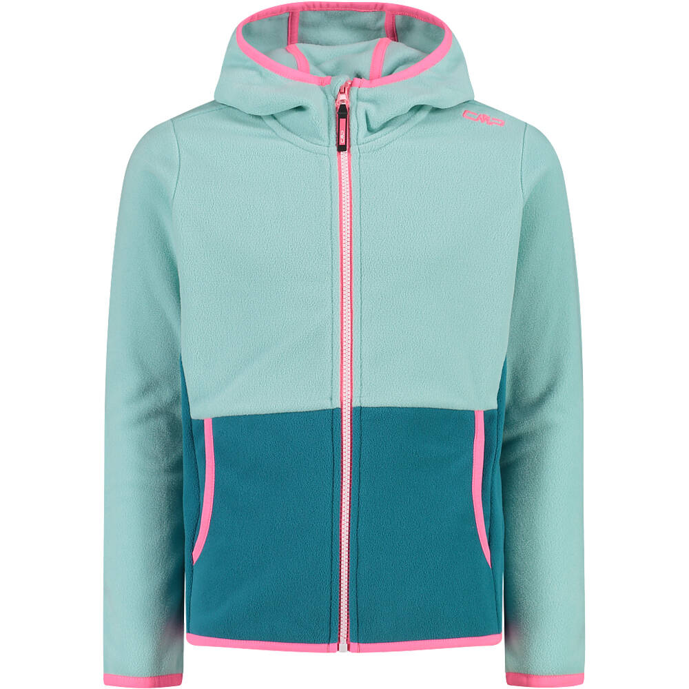 Cmp forro polar niño KID G JACKET FIX HOOD vista frontal