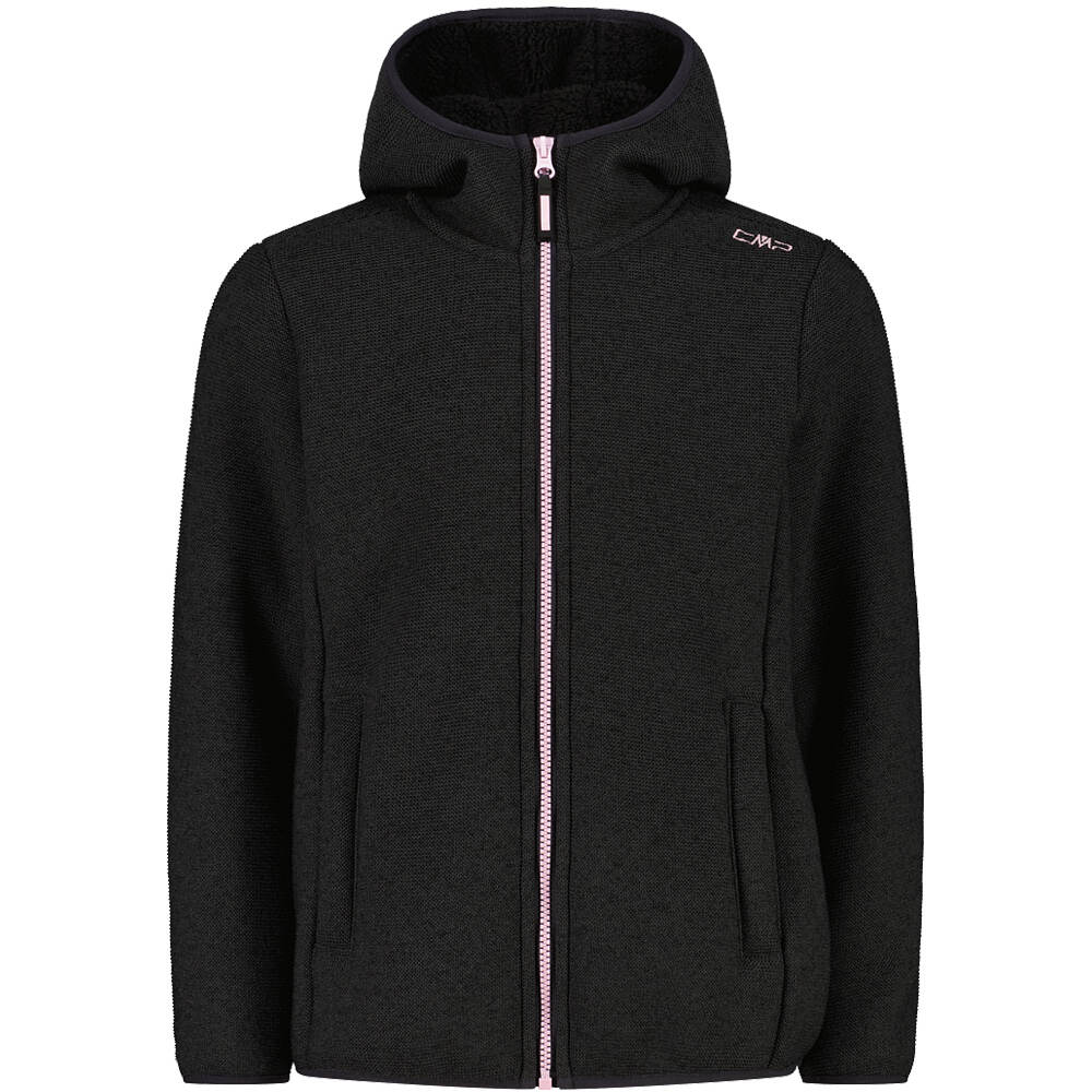 Cmp forro polar niño KID G JACKET FIX HOOD vista frontal