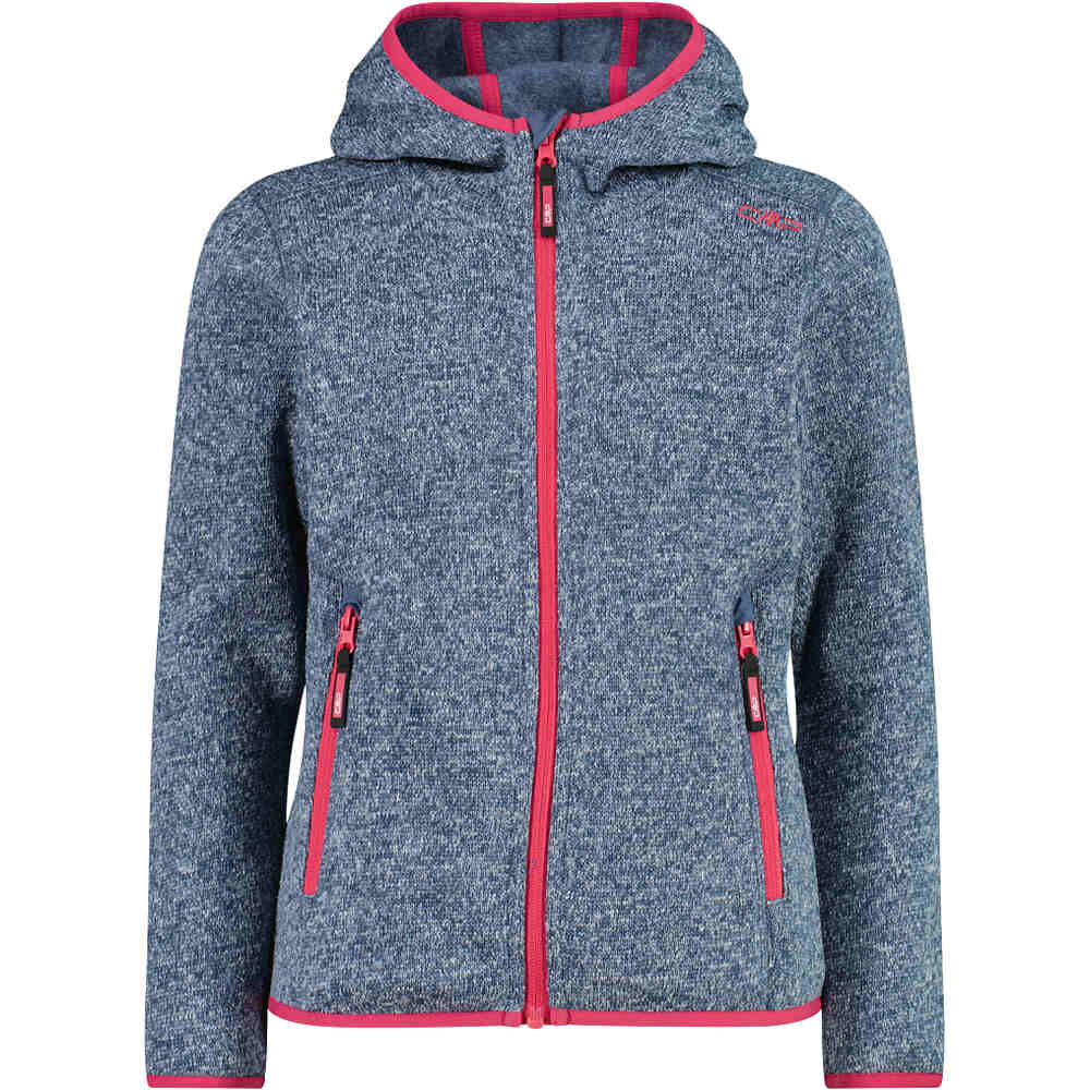 Cmp forro polar niño KID G JACKET FIX HOOD vista frontal