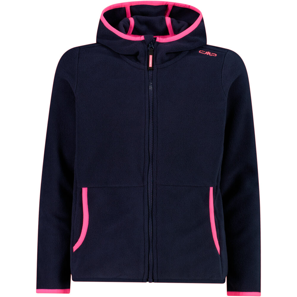 Cmp forro polar niño KID G JACKET FIX HOOD vista frontal