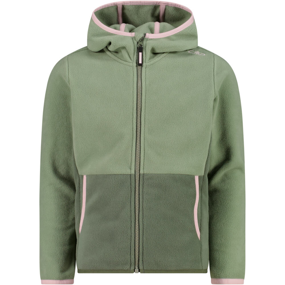 Cmp forro polar niño KID G JACKET FIX HOOD vista frontal