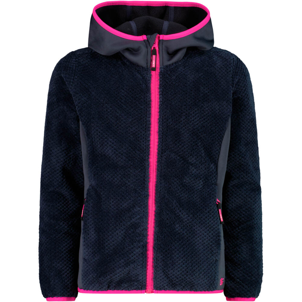 Cmp forro polar niño KID G JACKET FIX HOOD vista frontal