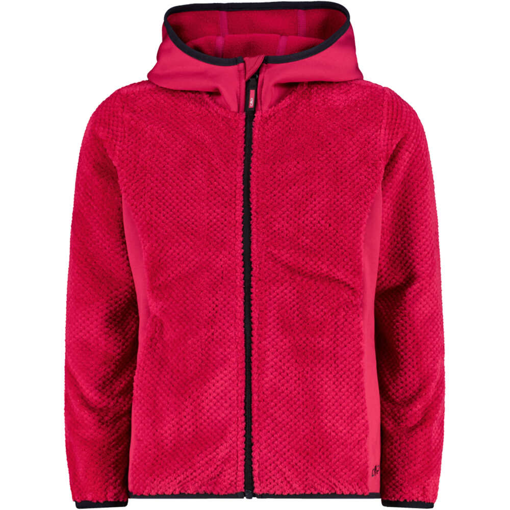 Cmp forro polar niño KID G JACKET FIX HOOD vista frontal