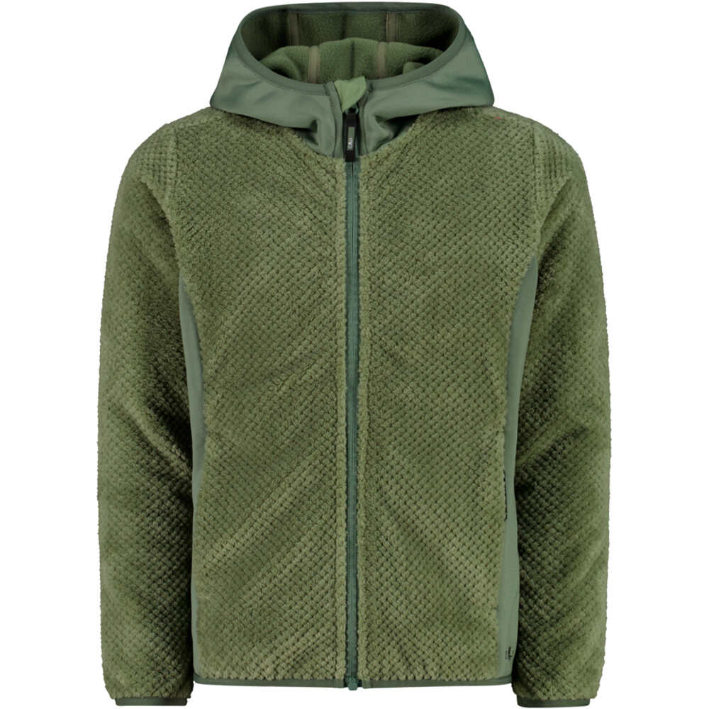 Cmp forro polar niño KID G JACKET FIX HOOD vista frontal