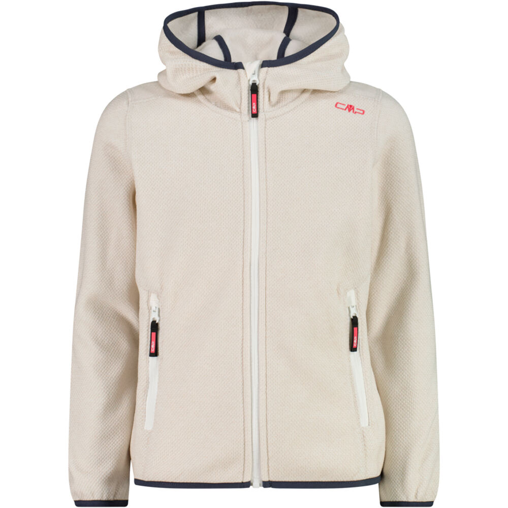 Cmp forro polar niño KID G JACKET FIX HOOD vista frontal