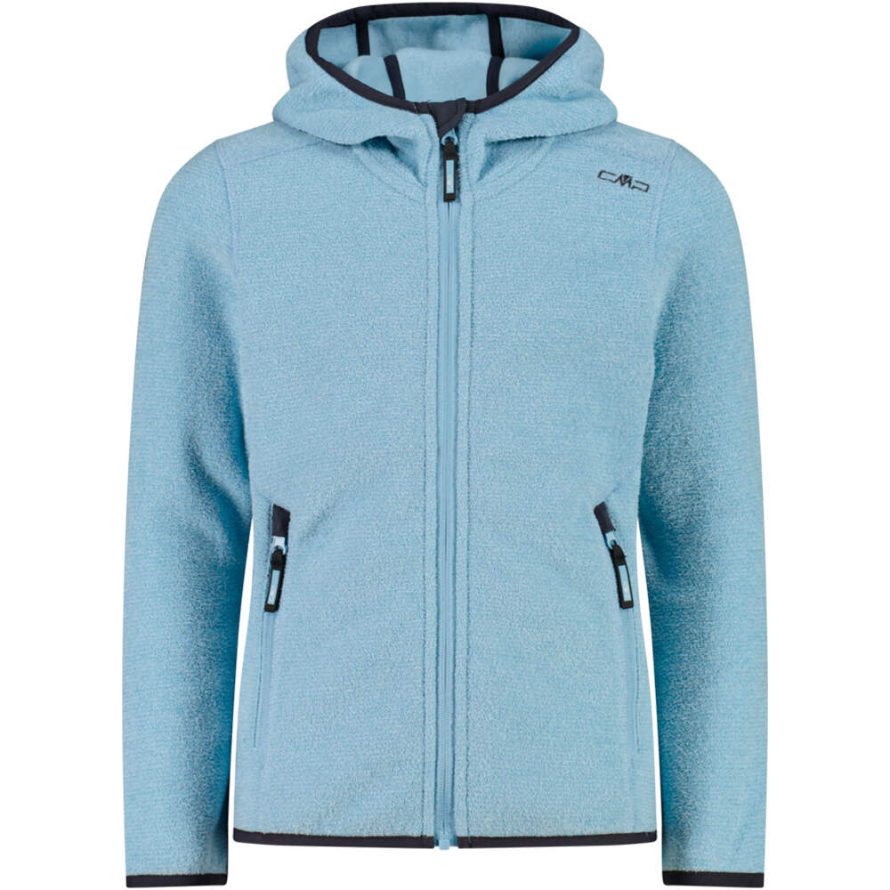Cmp forro polar niño KID G JACKET FIX HOOD vista frontal