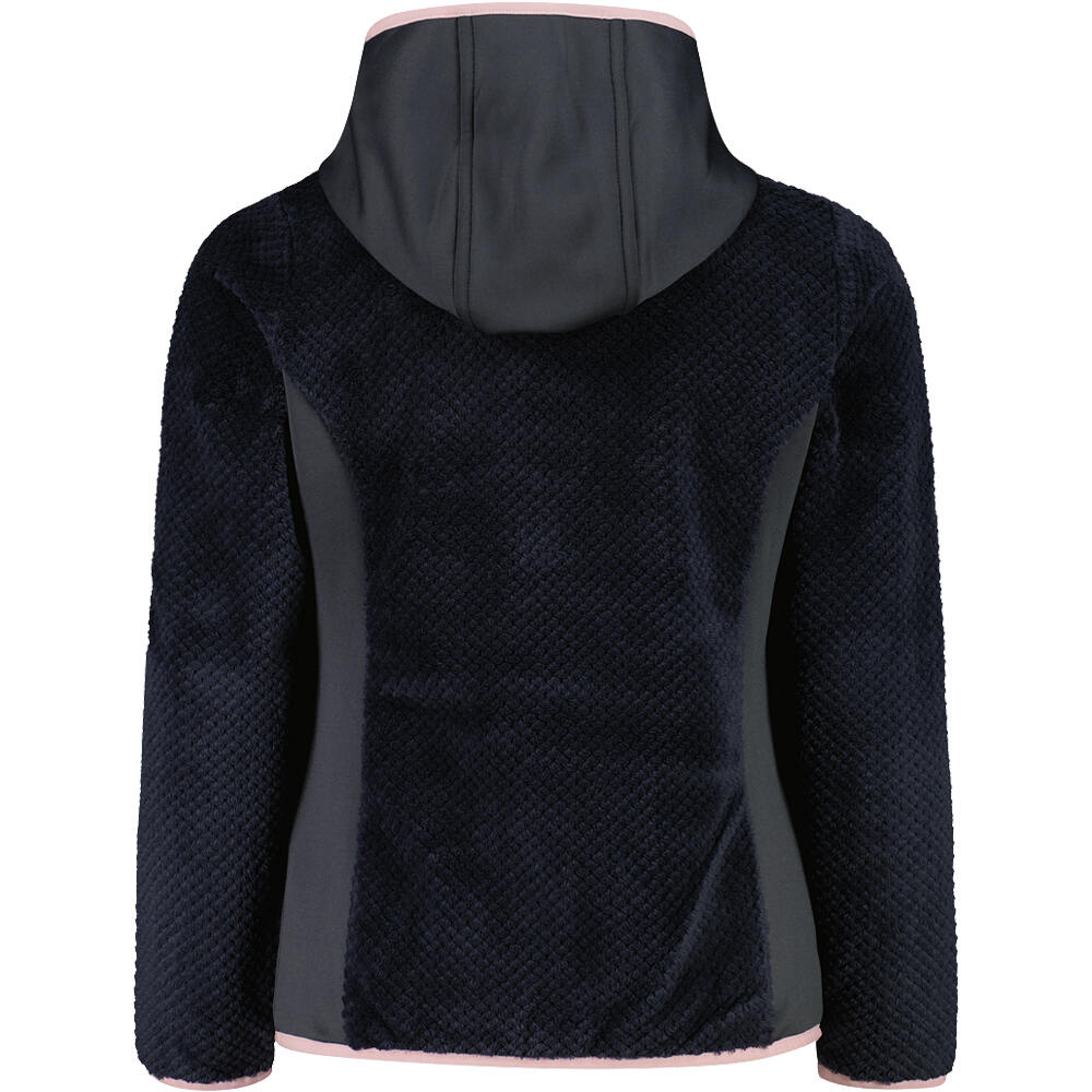 Cmp forro polar niño KID G JACKET FIX HOOD vista trasera