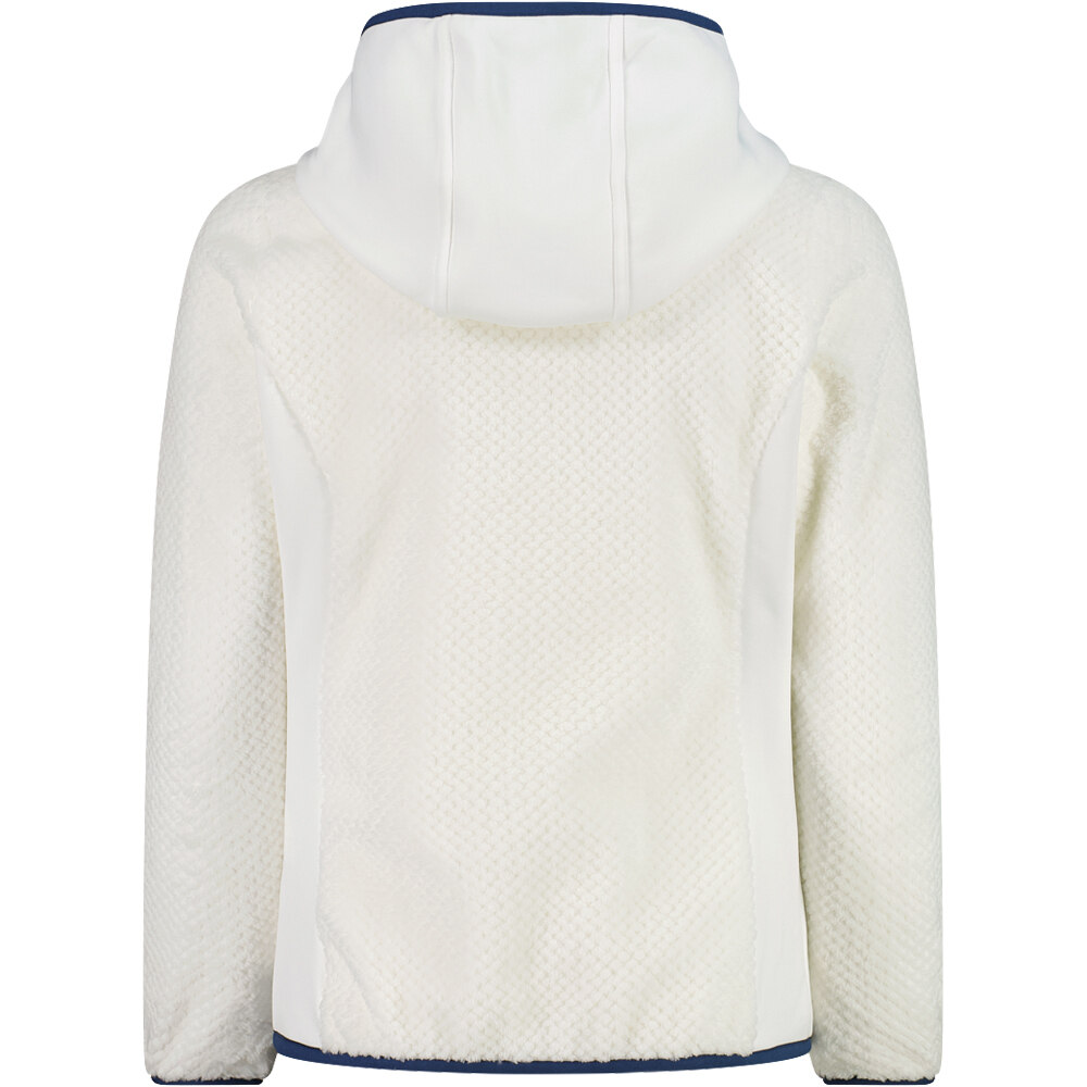 Cmp forro polar niño KID G JACKET FIX HOOD vista trasera