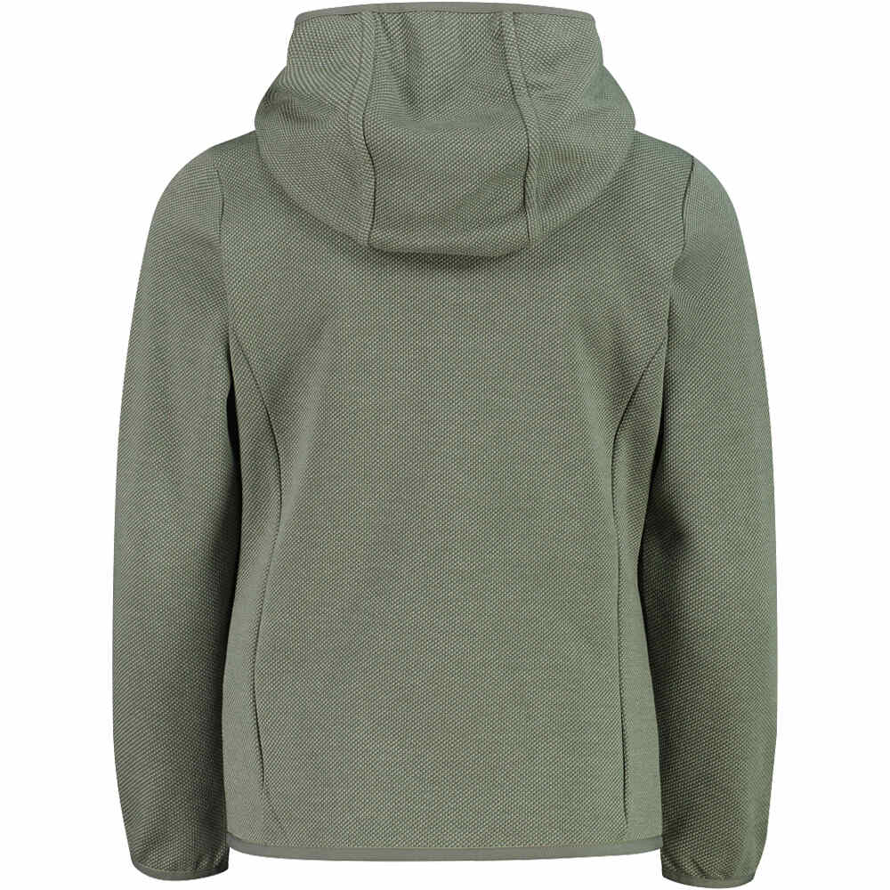 Cmp forro polar niño KID G JACKET FIX HOOD vista trasera