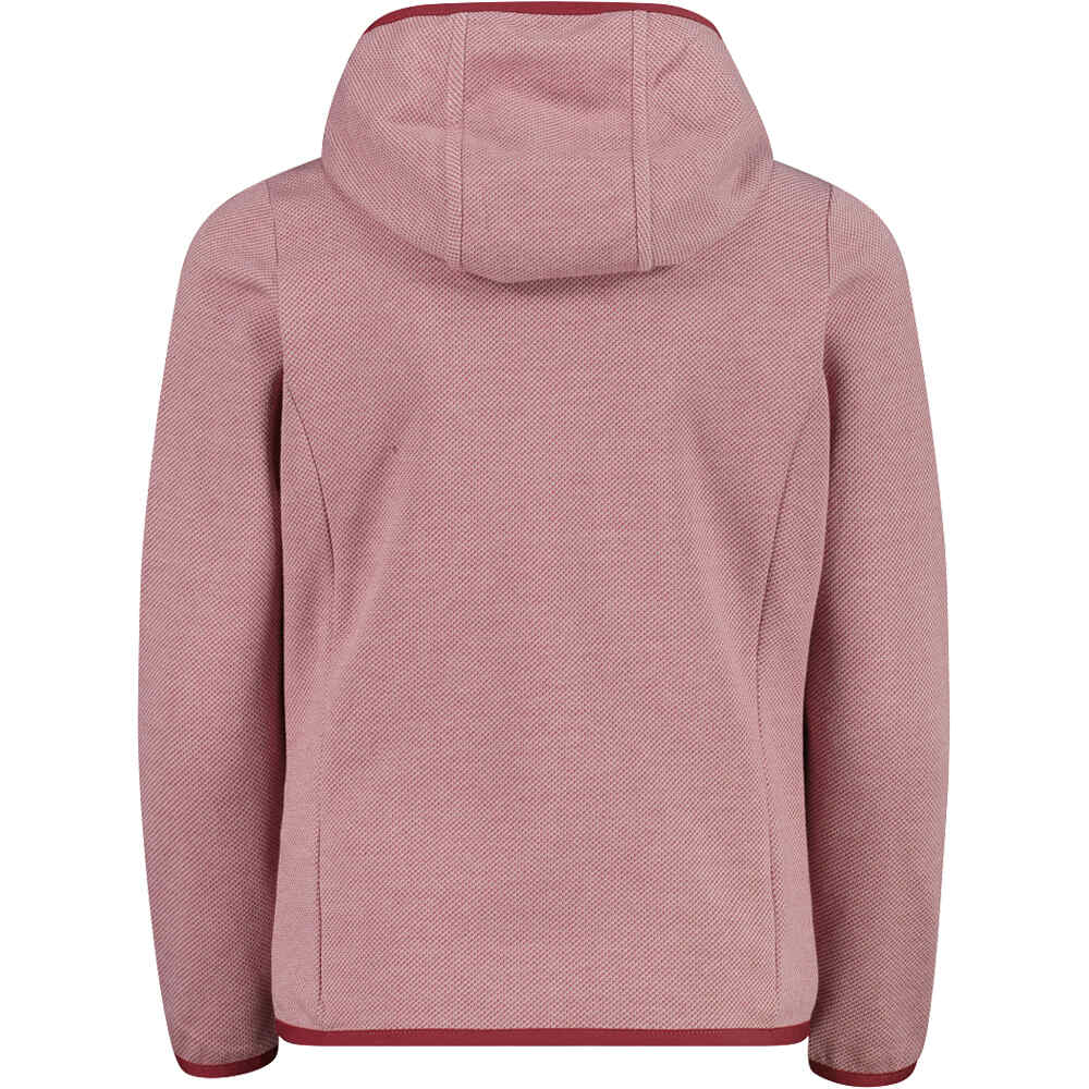 Cmp forro polar niño KID G JACKET FIX HOOD vista trasera