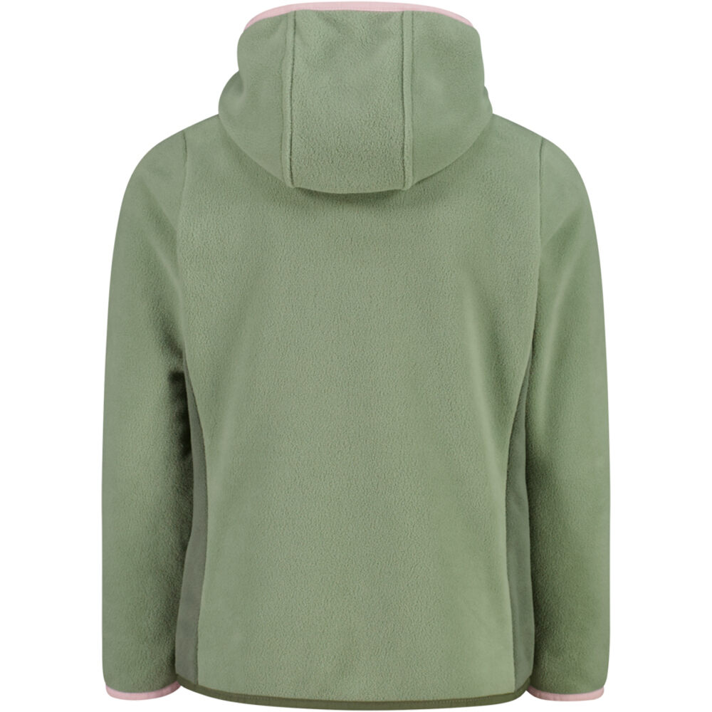 Cmp forro polar niño KID G JACKET FIX HOOD vista trasera