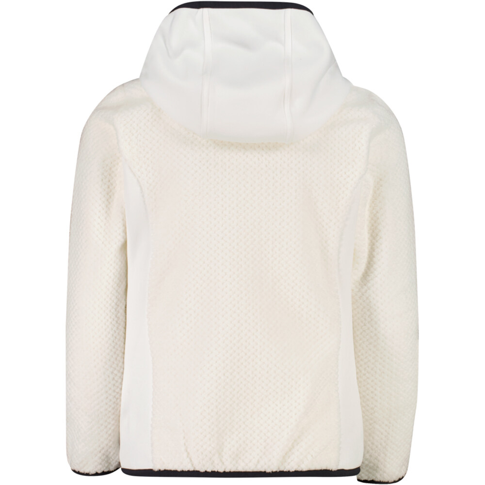 Cmp forro polar niño KID G JACKET FIX HOOD vista trasera