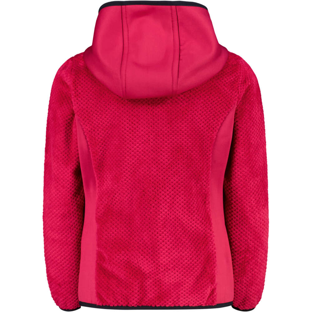 Cmp forro polar niño KID G JACKET FIX HOOD vista trasera